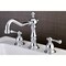 Kingston Brass KS1971BL 8" Widespread Bathroom Faucet, Polished Chrome KS1971BL - alternate 3